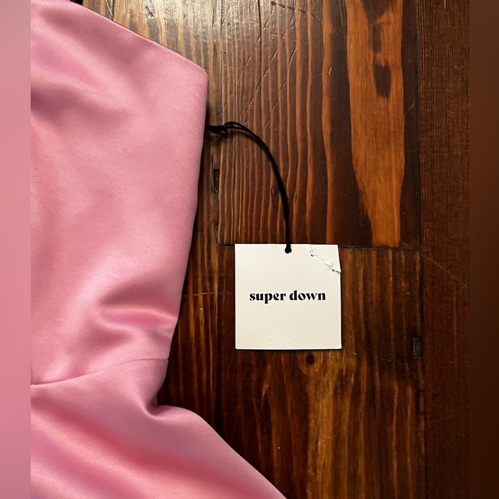 SUPERDOWN Jayden Sweetheart Mini Dress in Rose - Picture 7 of 9